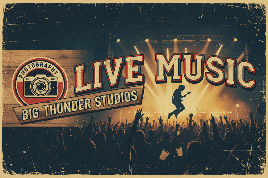 Live Music Banner