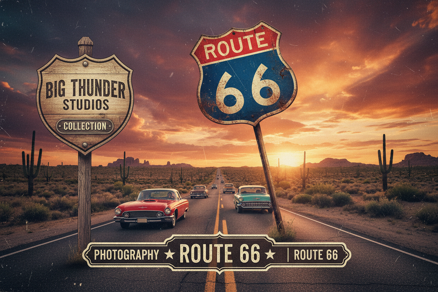 Route 66 Banner