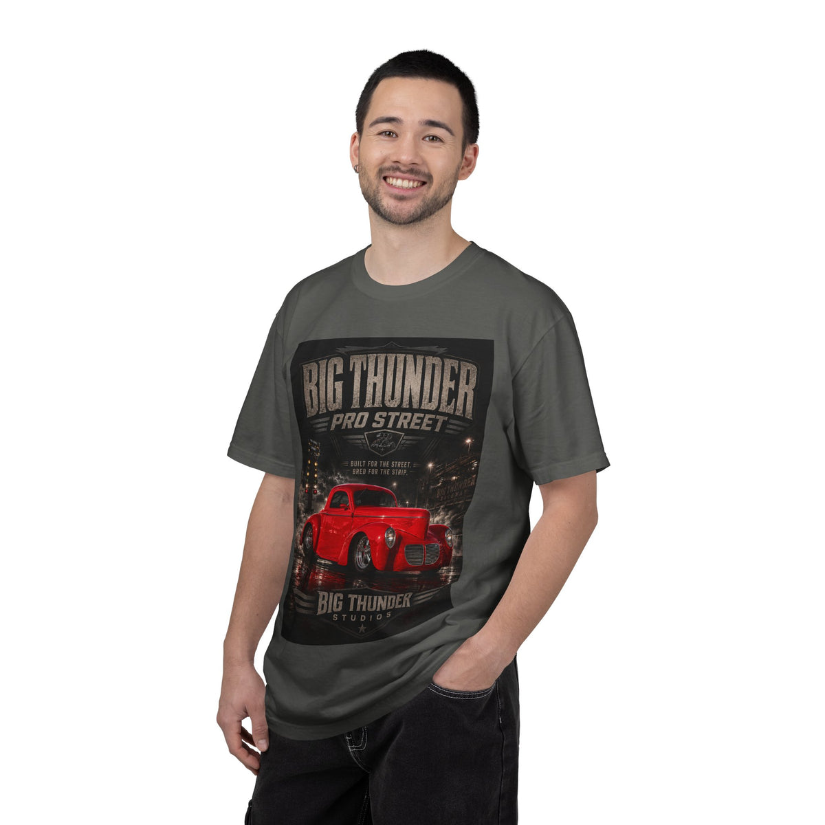 Vintage Pro Street Hot Rod T-Shirt | Big Thunder Studios