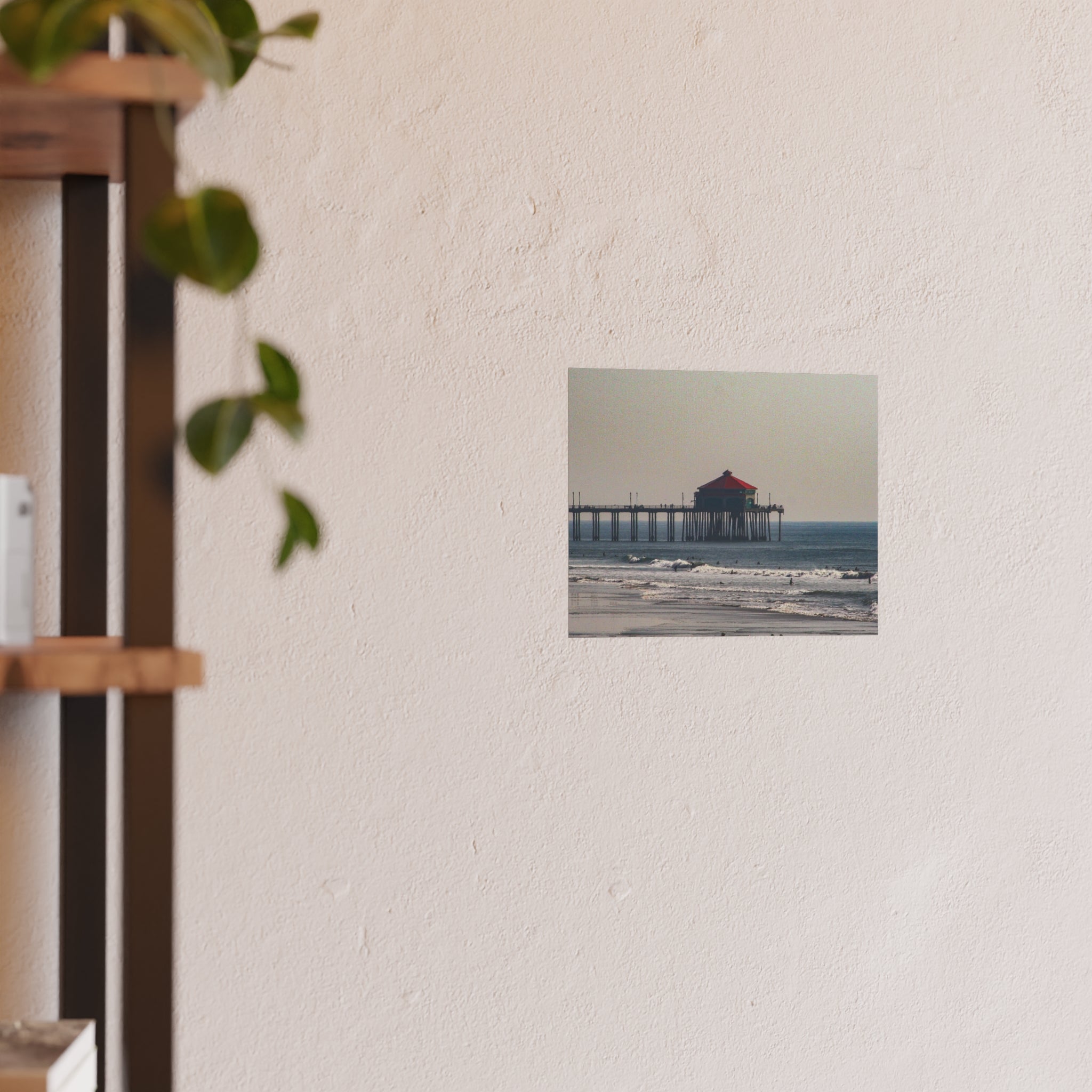 Huntington Beach Pier Photography Print - California Coastal Wall Art