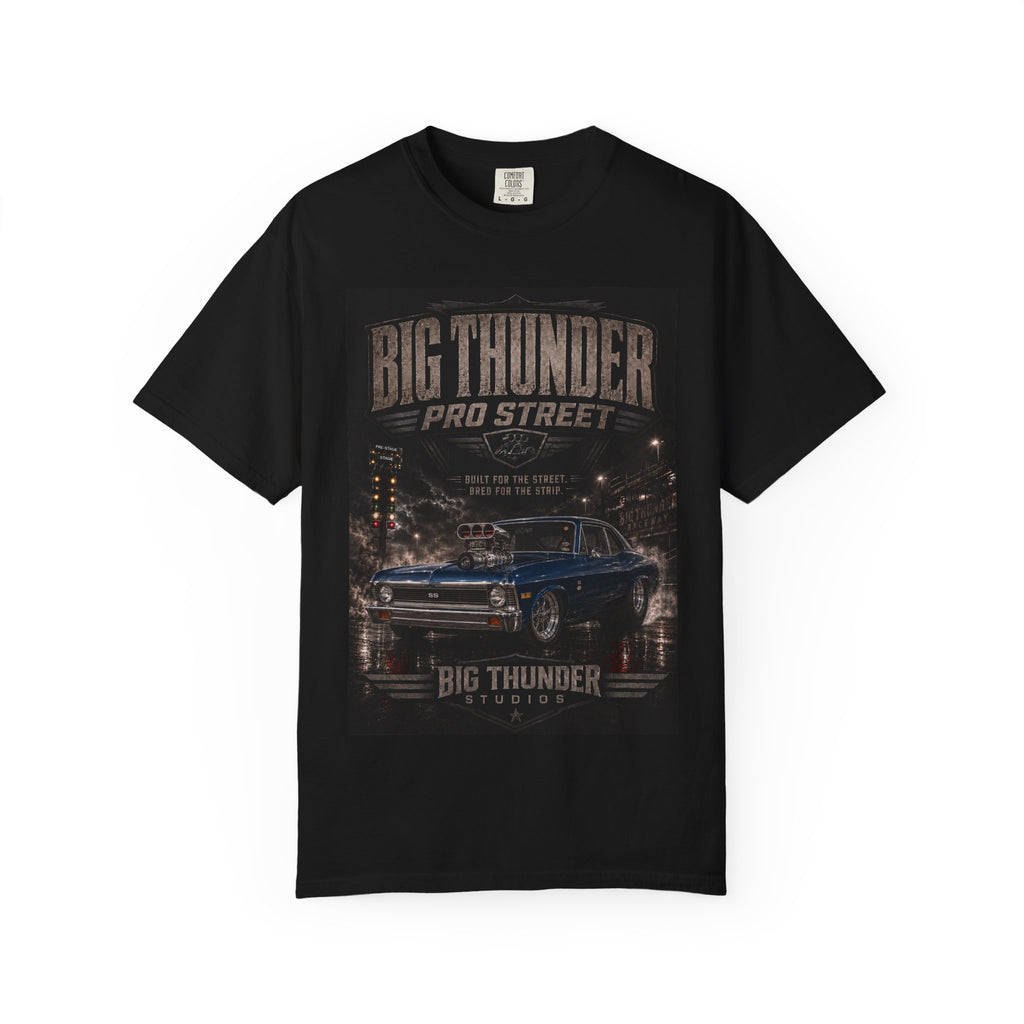 Vintage Pro Street Muscle Car T-Shirt | Big Thunder Studios