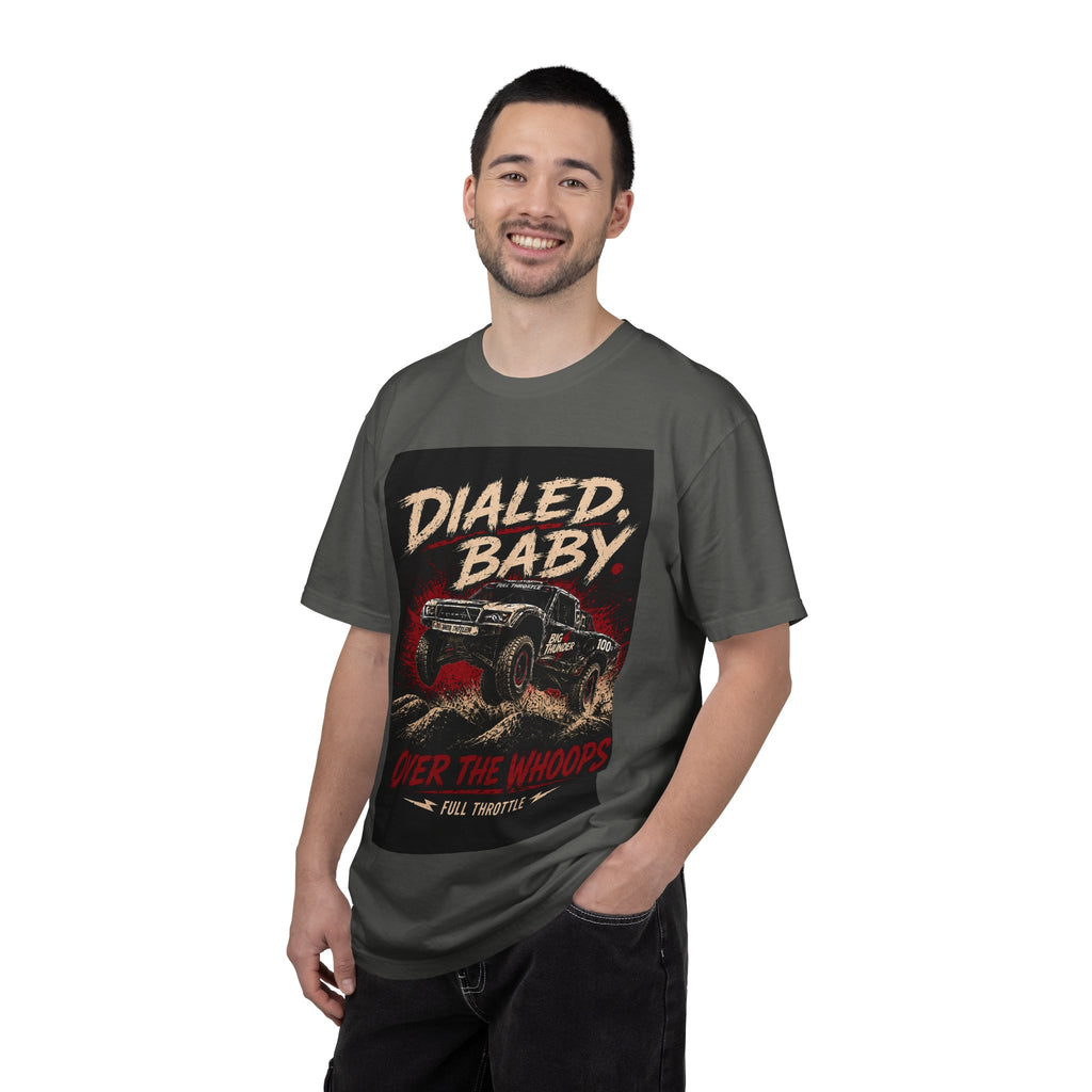 Dialed Baby Off-Road Truck T-Shirt | Over the Whoops Vintage Racing Tee