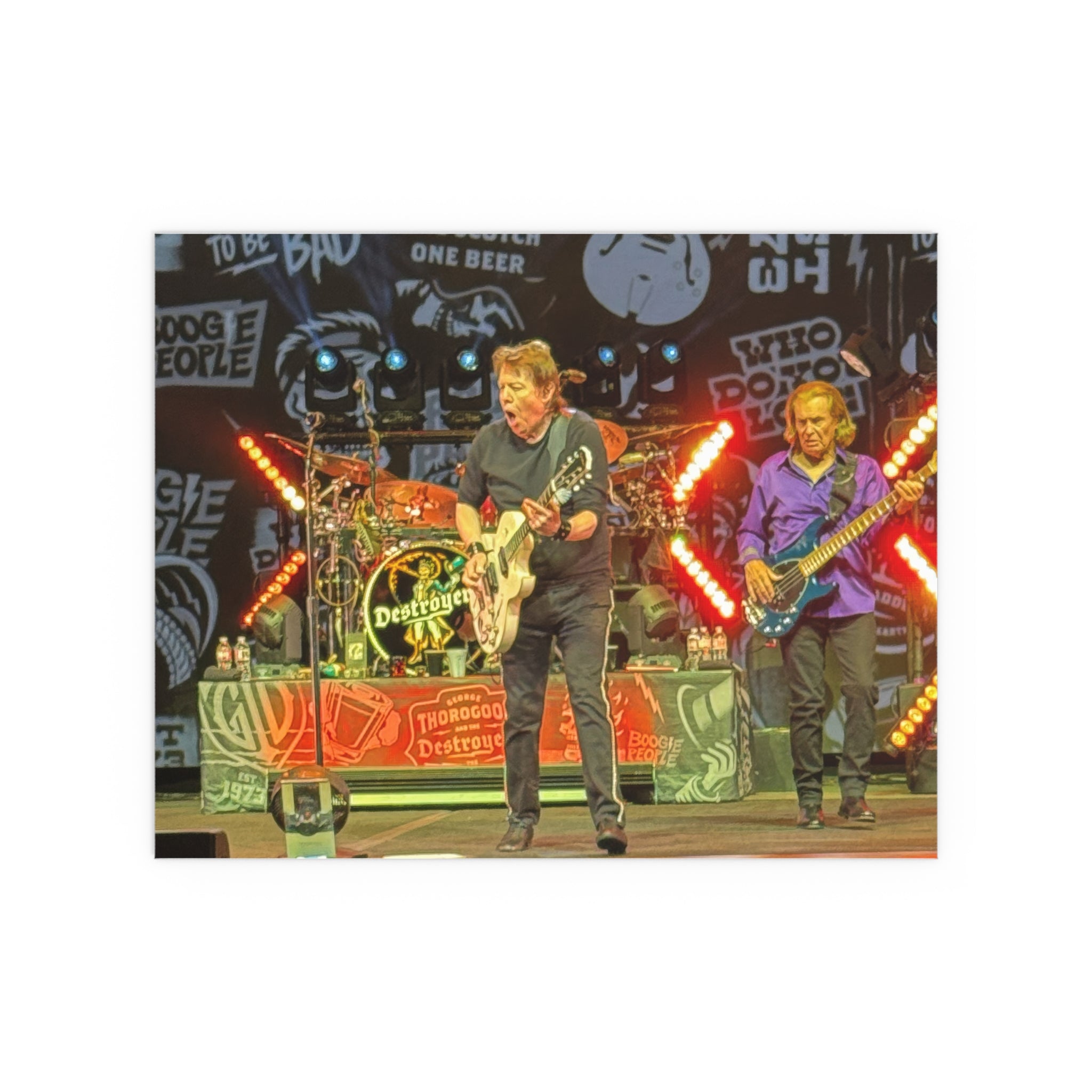 George Thorogood & The Destroyers | Live Concert Photography Print