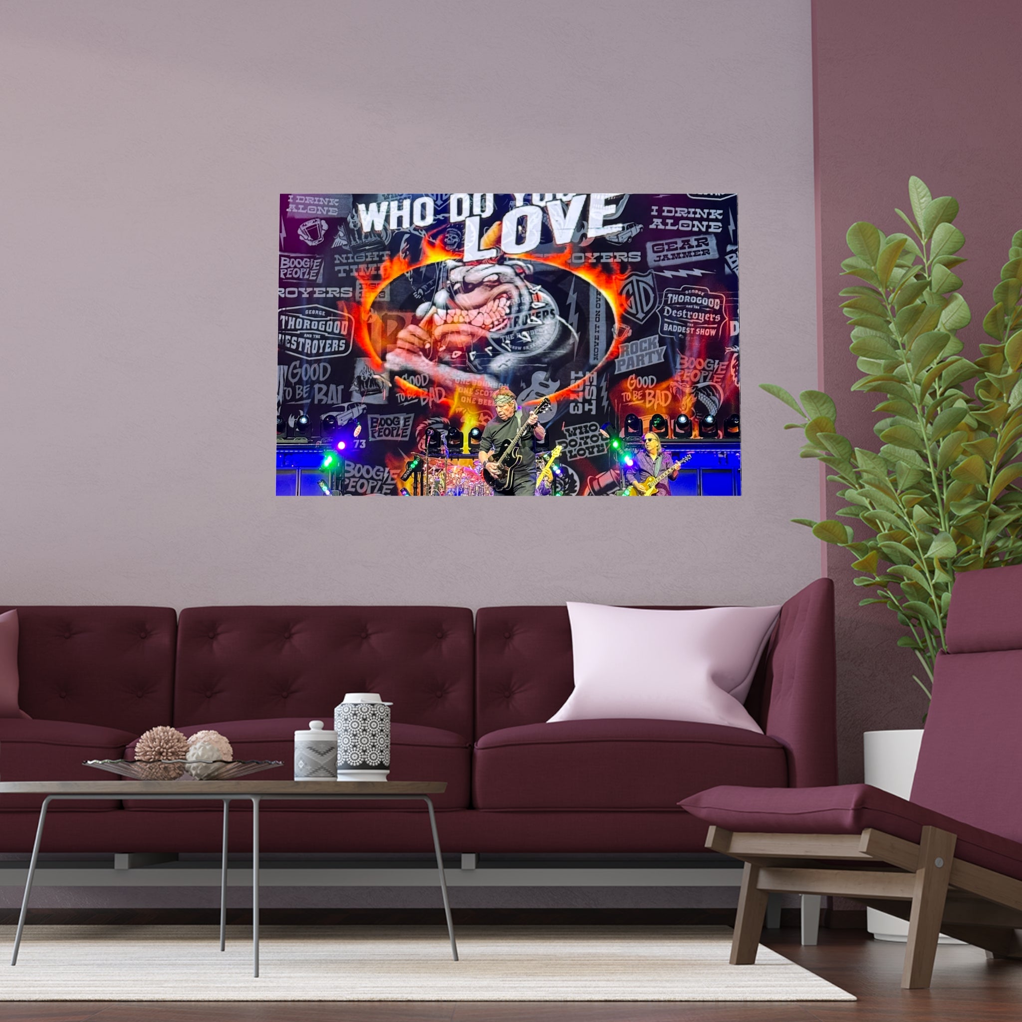 George Thorogood & The Destroyers | Who Do You Love | Live Concert Photography Print