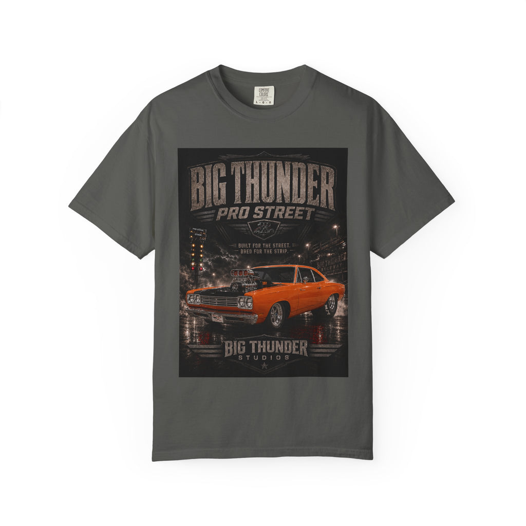Vintage Pro Street Muscle Car T-Shirt | Big Thunder Studios