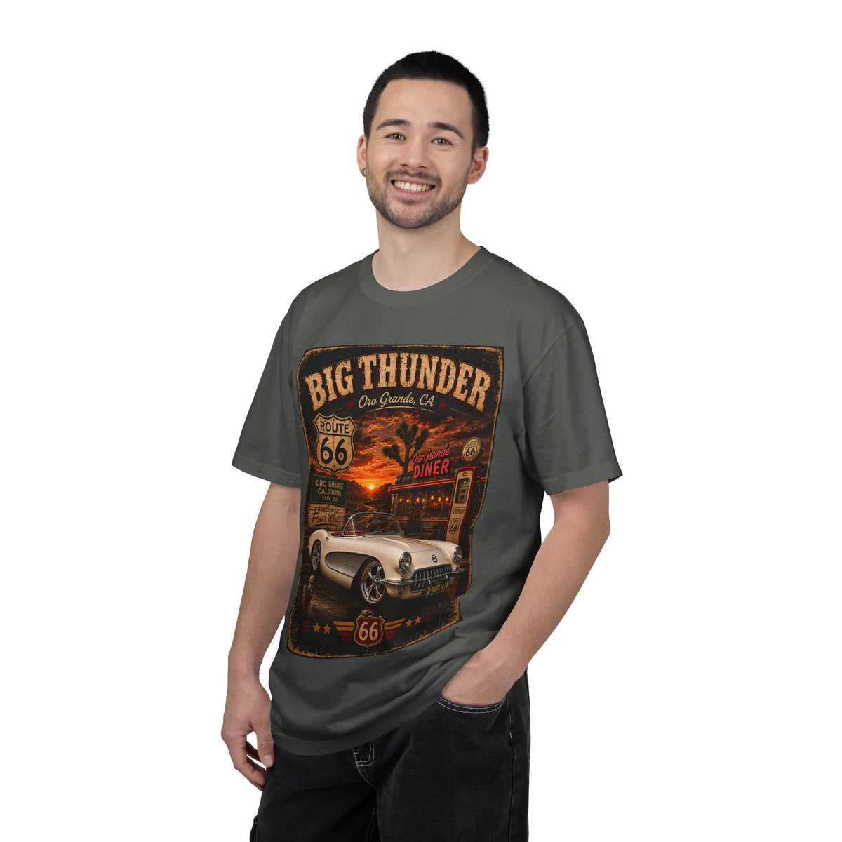 Route 66 Oro Grande Cruiser T-Shirt | Big Thunder Studios