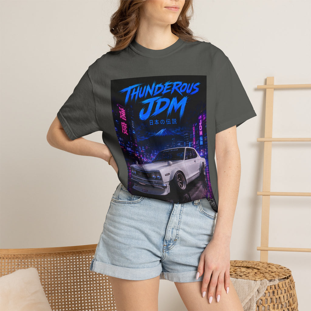 JDM Skyline T-Shirt | Retro Neon Japanese Car Tee