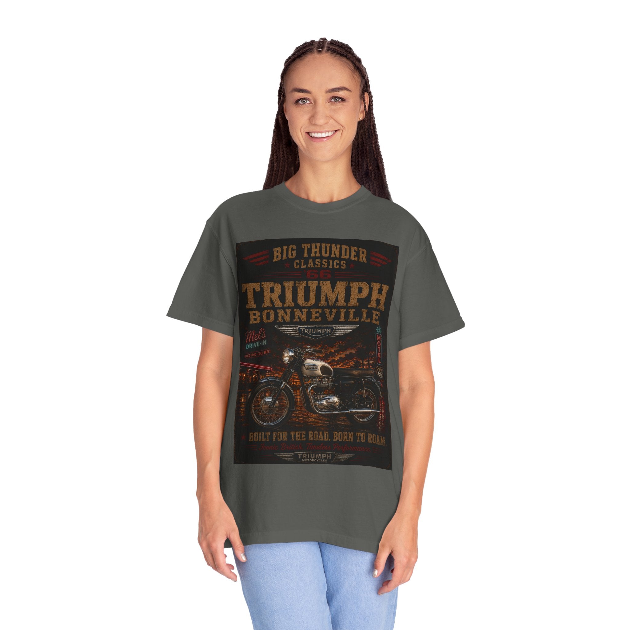 Triumph Bonneville Motorcycle Tee | Vintage Biker Graphic Shirt