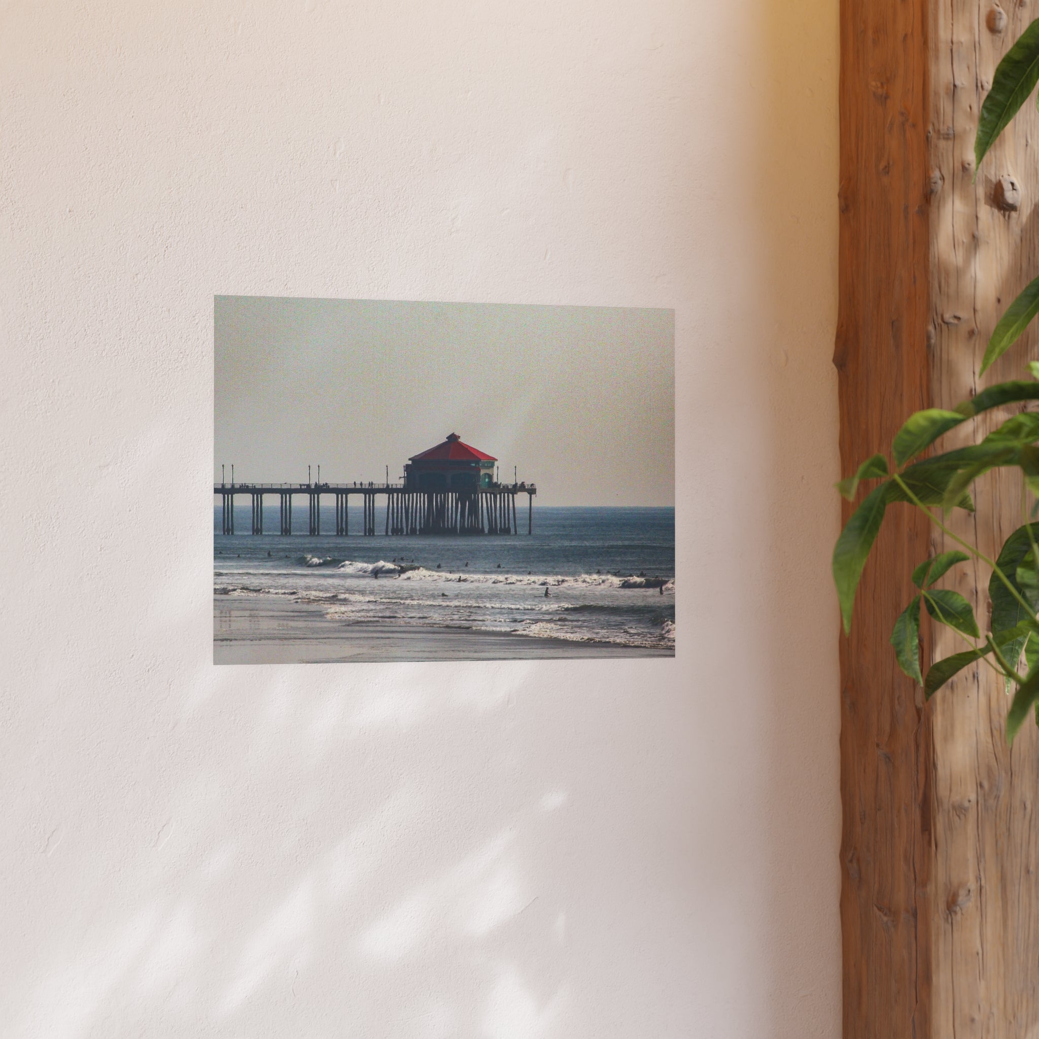 Huntington Beach Pier Photography Print - California Coastal Wall Art