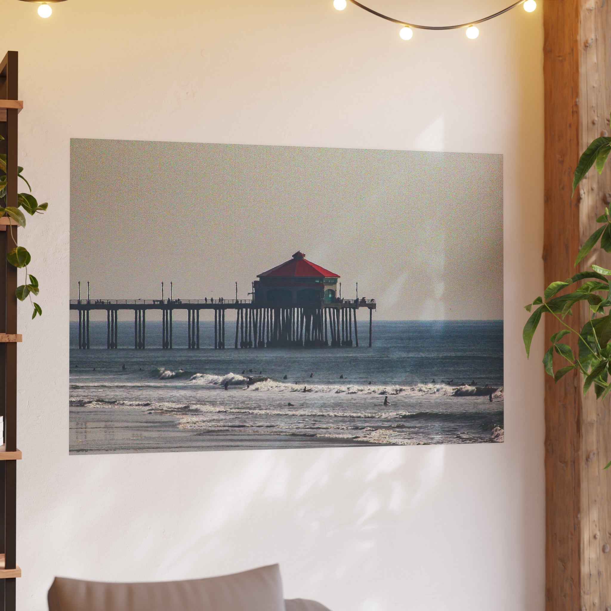 Huntington Beach Pier Photography Print - California Coastal Wall Art