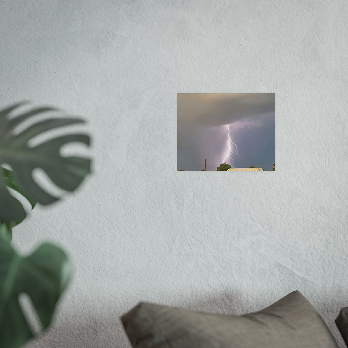 Lightning Strike — Dramatic Storm Wall Art