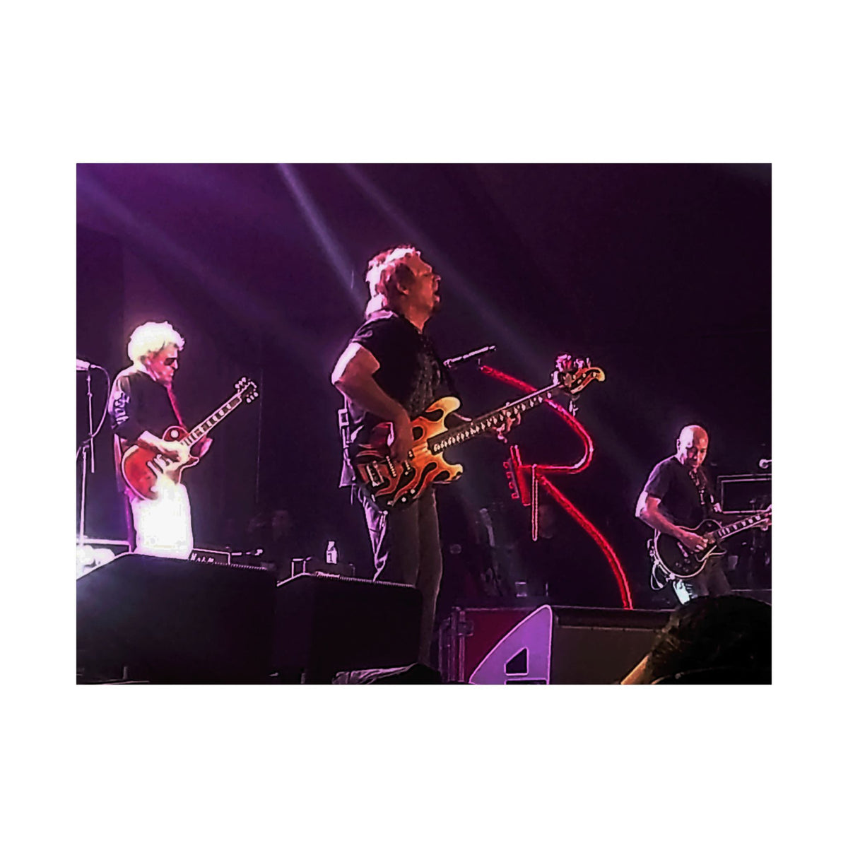 The Circle Concert Photo Poster — Live Band Stage Print (Matte Horizontal)
