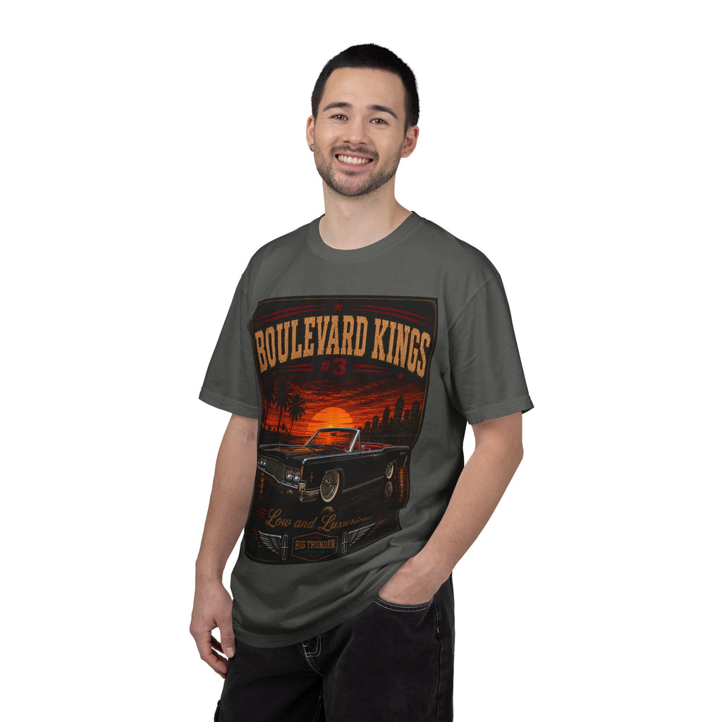 Big Thunder Boulevard Kings #3 Lowrider Classic Car T-Shirt
