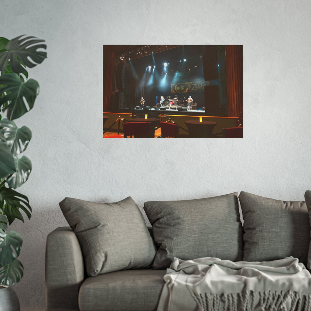 Enuf Z'Nuf at the Wiltern Theatre sound check - Signed Fine Art Print