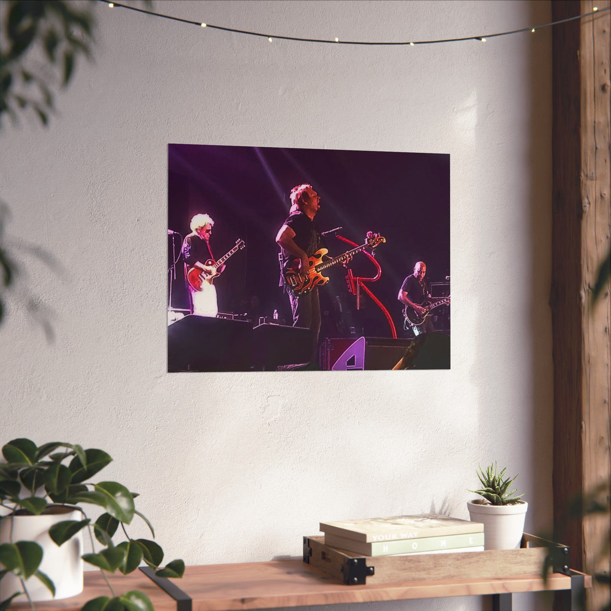 The Circle Concert Photo Poster — Live Band Stage Print (Matte Horizontal)