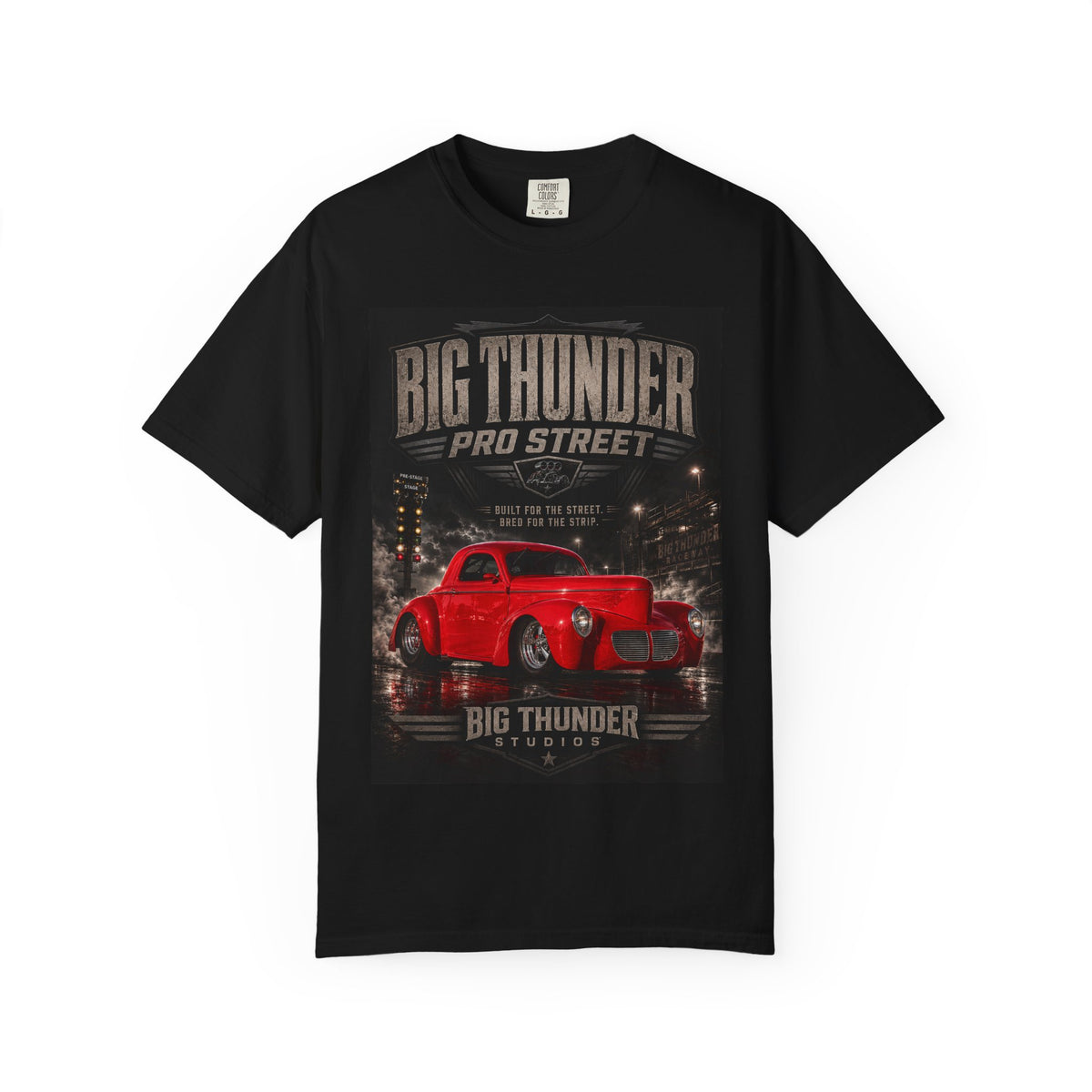 Vintage Pro Street Hot Rod T-Shirt | Big Thunder Studios