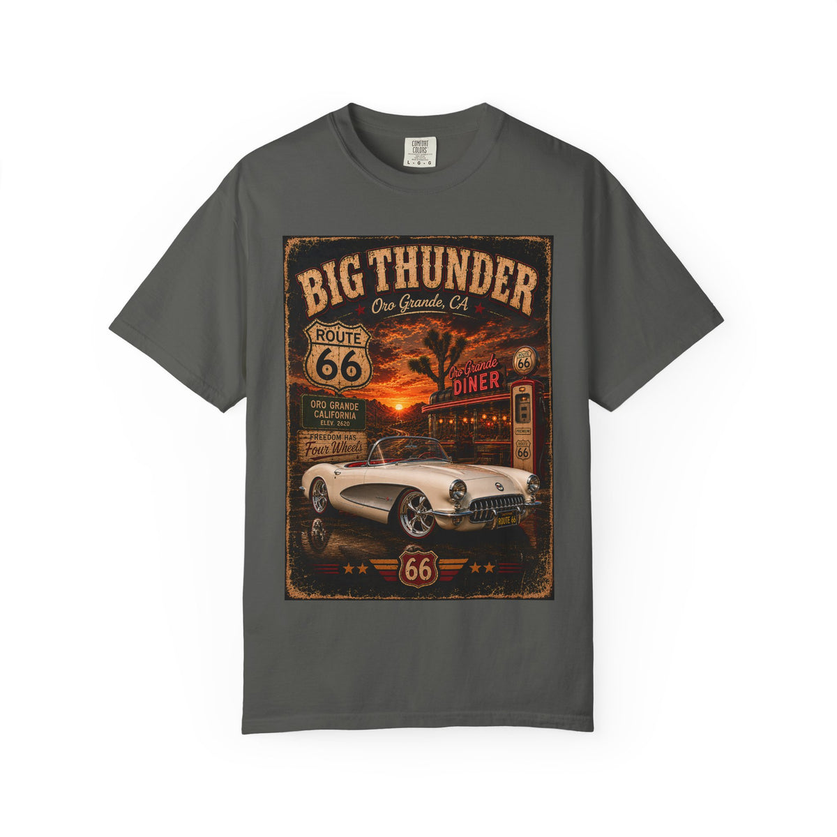 Route 66 Oro Grande Cruiser T-Shirt | Big Thunder Studios