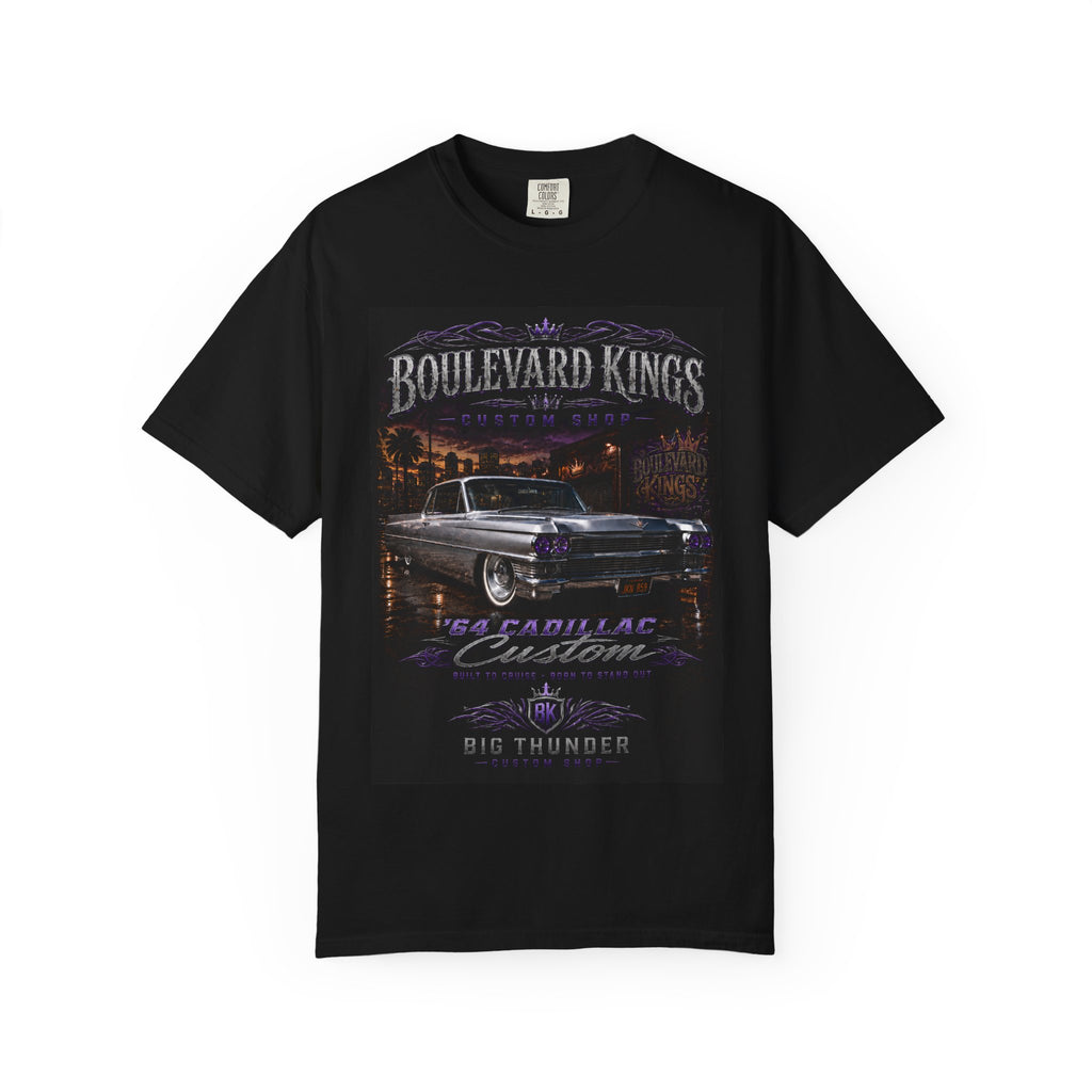 Boulevard Kings Cadillac Custom Tee — Classic Lowrider Vintage Car T-Shirt