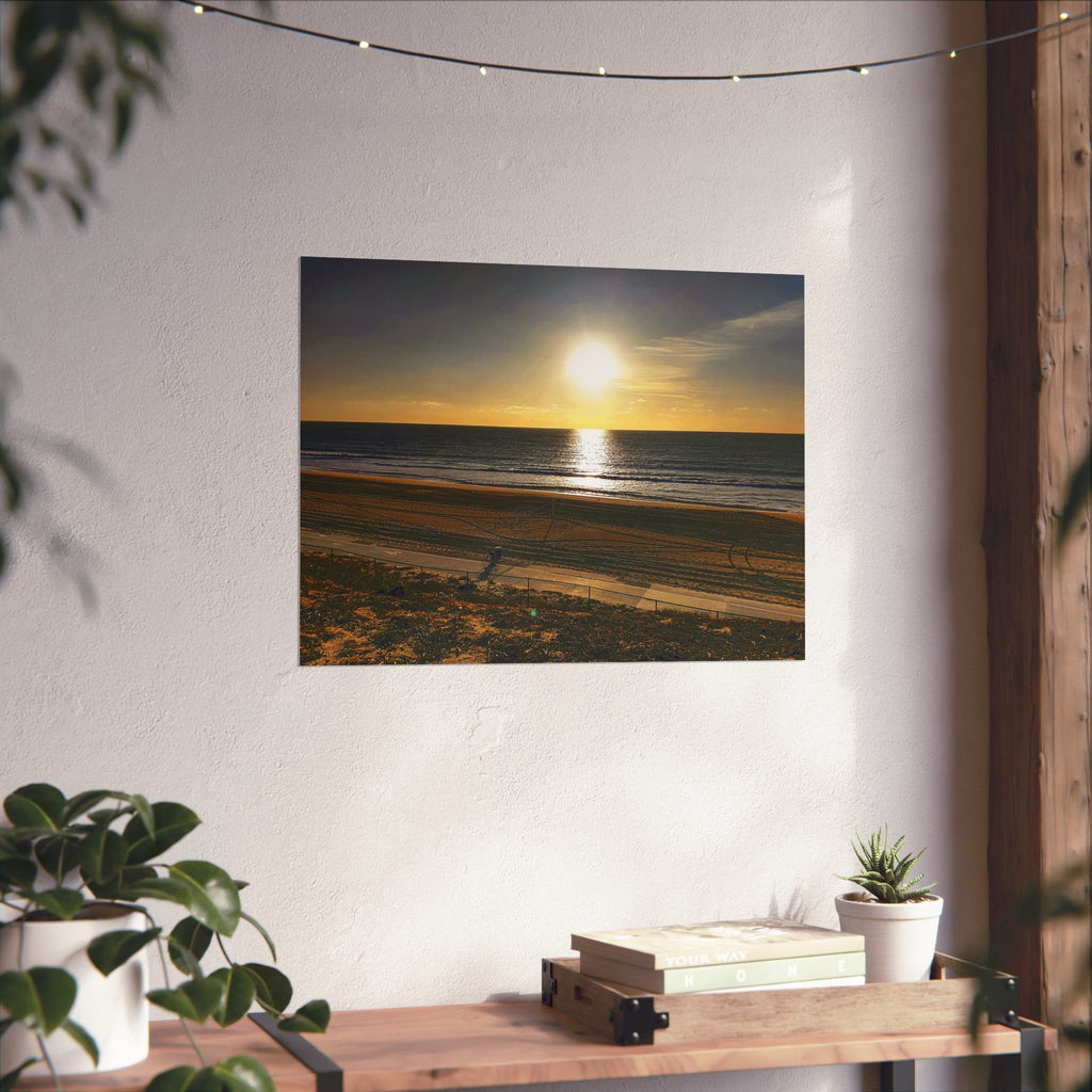 Redondo Beach Sunset | Matte Horizontal Posters
