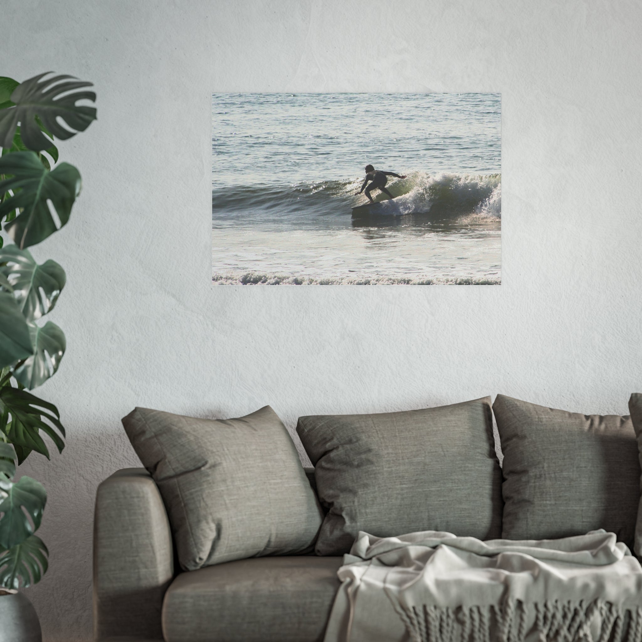Huntington Beach Surfer Fine Art Photography Print