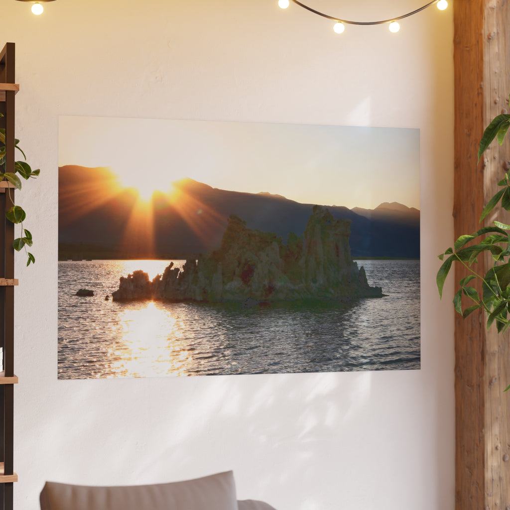 Mono Lake Sunset - Tufa Towers Landscape Photography Print - Eastern Sierra Wall Art