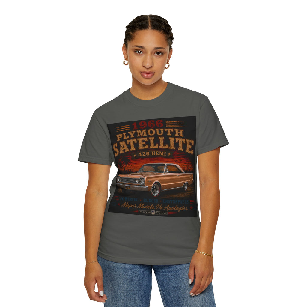 1966 Plymouth Satellite 426 Hemi T-shirt | Classic Muscle Car Tee