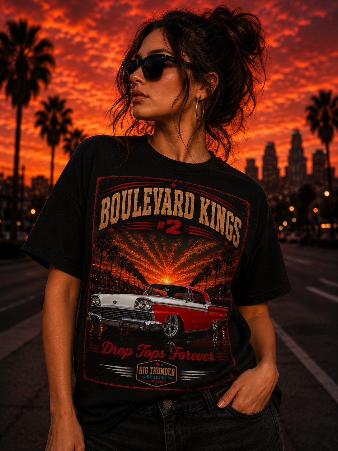 Big Thunder Boulevard Kings #2 | Classic Car Shirt