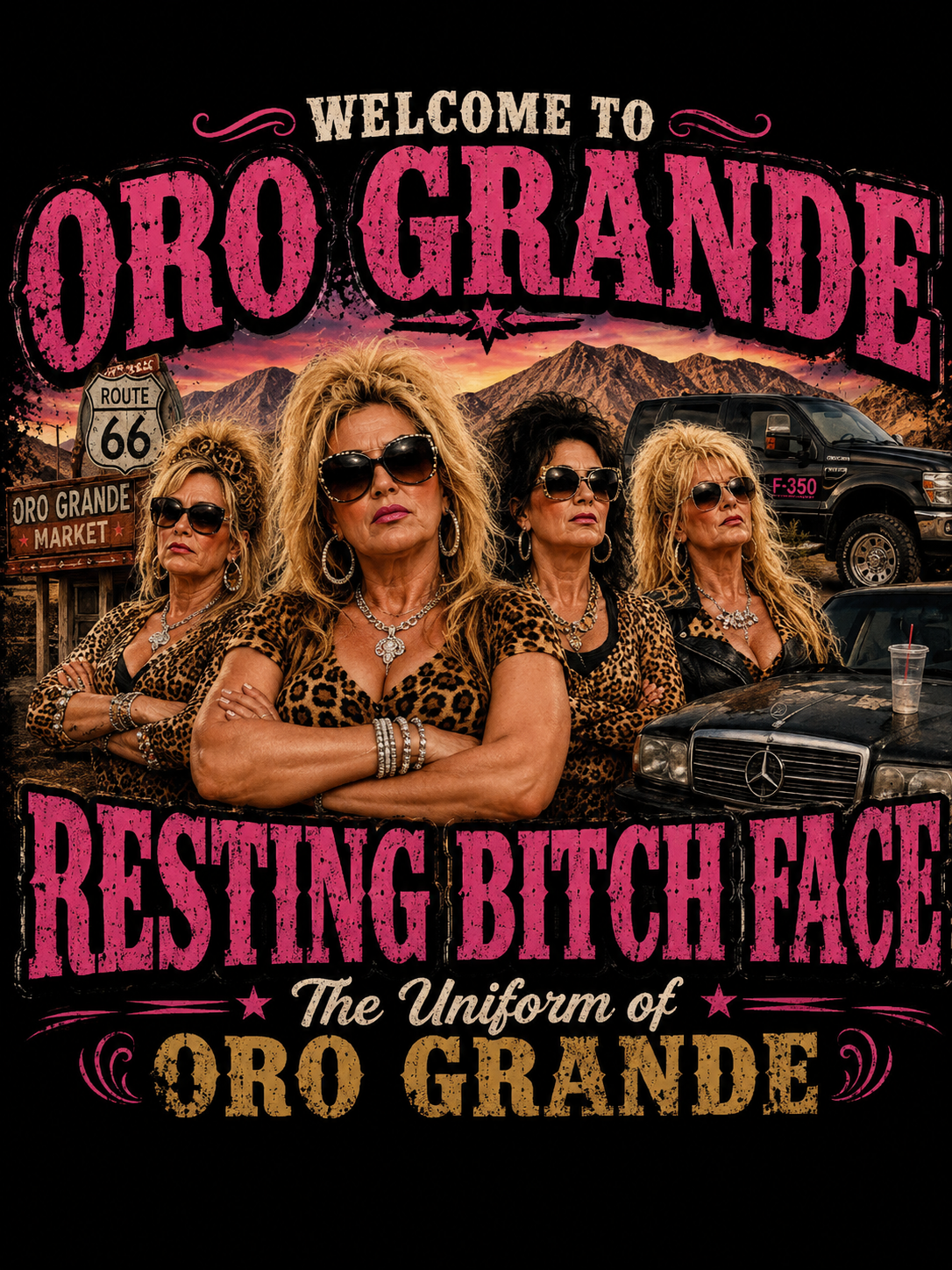 Resting Bitch Face — Oro Grande