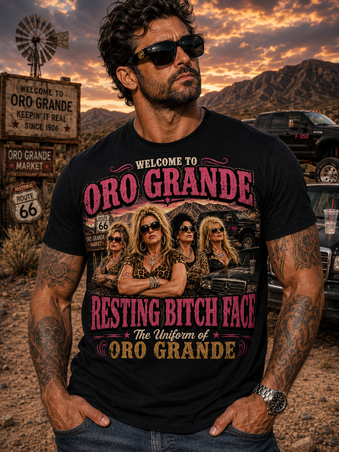 Resting Bitch Face — Oro Grande