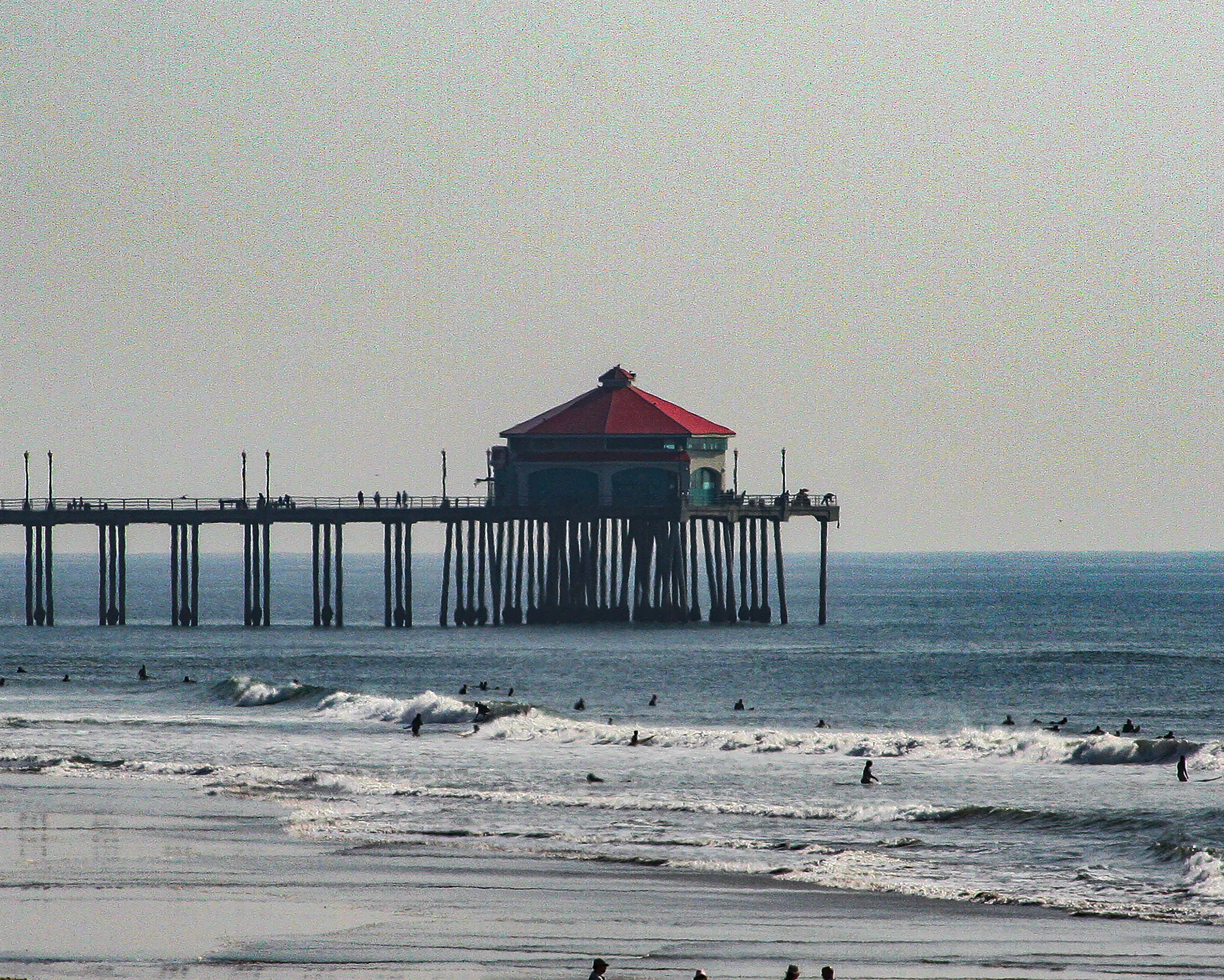 Huntington Beach Pier Photography Print - California Coastal Wall Art