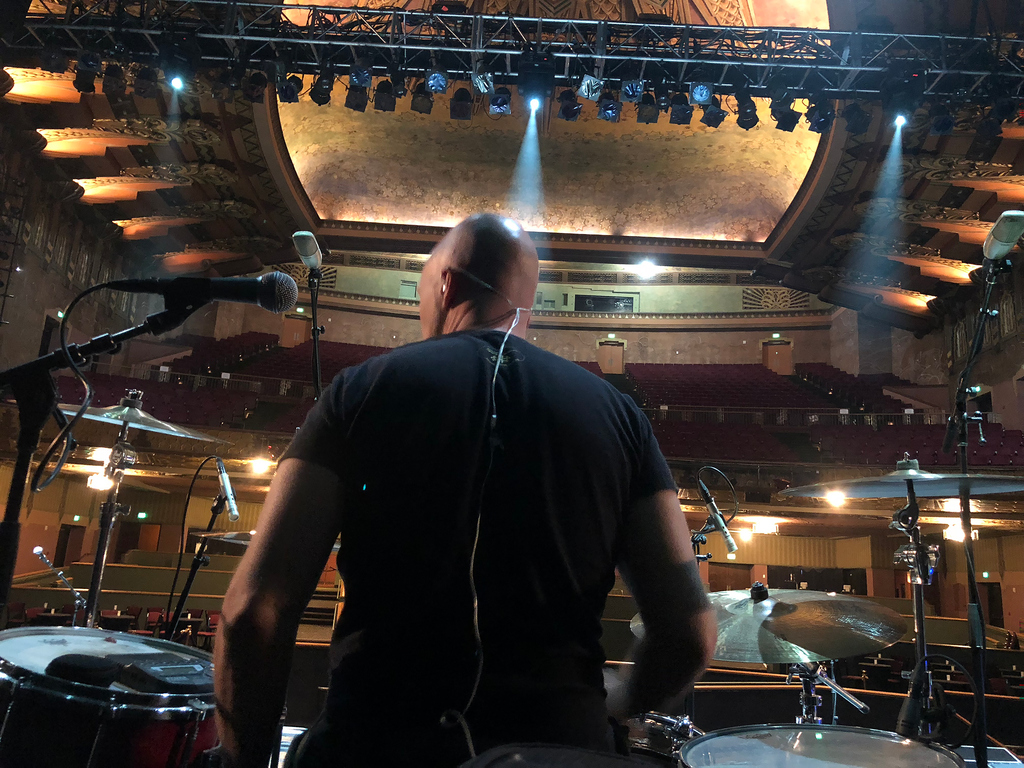 Great White at the Wiltern Theater | Dickie Fliszar | Drummer View From Stage | Live Music Photography Print