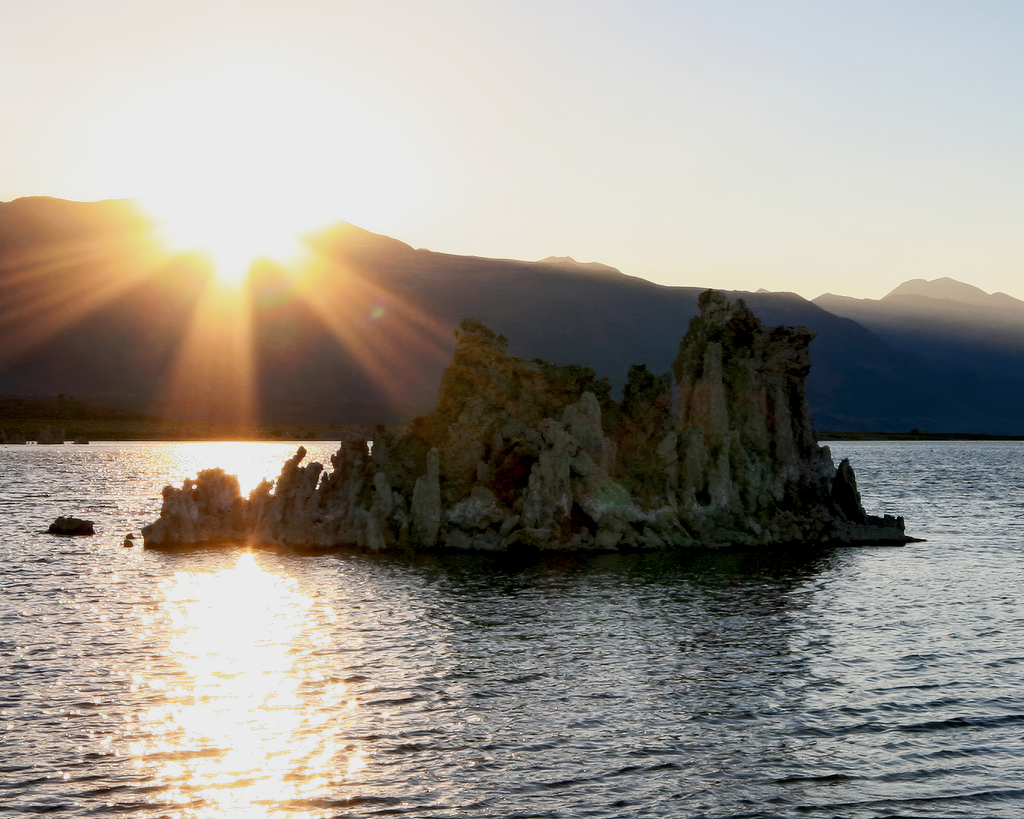 Mono Lake Sunset - Tufa Towers Landscape Photography Print - Eastern Sierra Wall Art