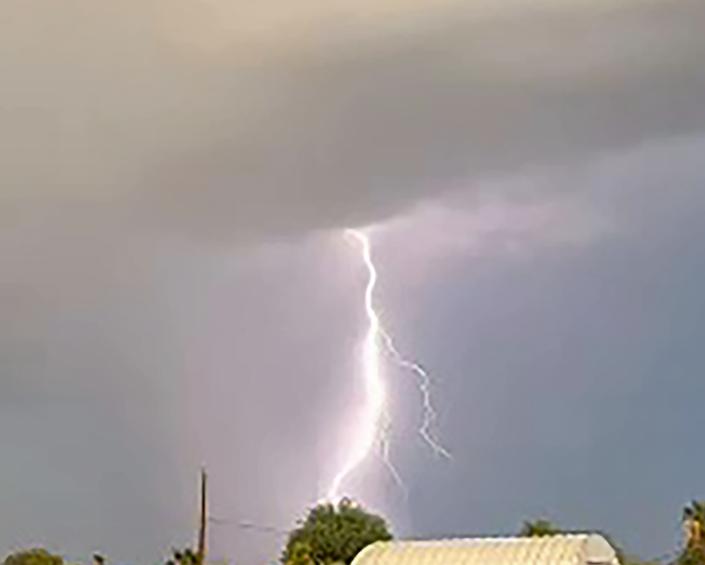 Lightning Strike — Dramatic Storm Wall Art