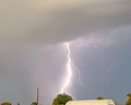 Lightning Strike — Dramatic Storm Wall Art