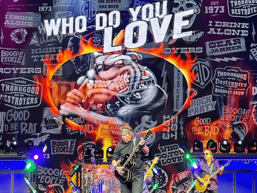Who Do You Love Rock Poster — Matte Horizontal Music Wall Art