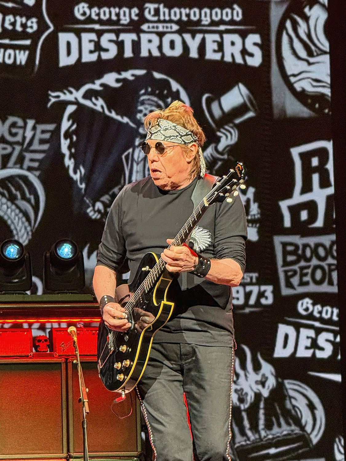 George Thorogood Concert Poster — Matte Vertical Music Wall Art