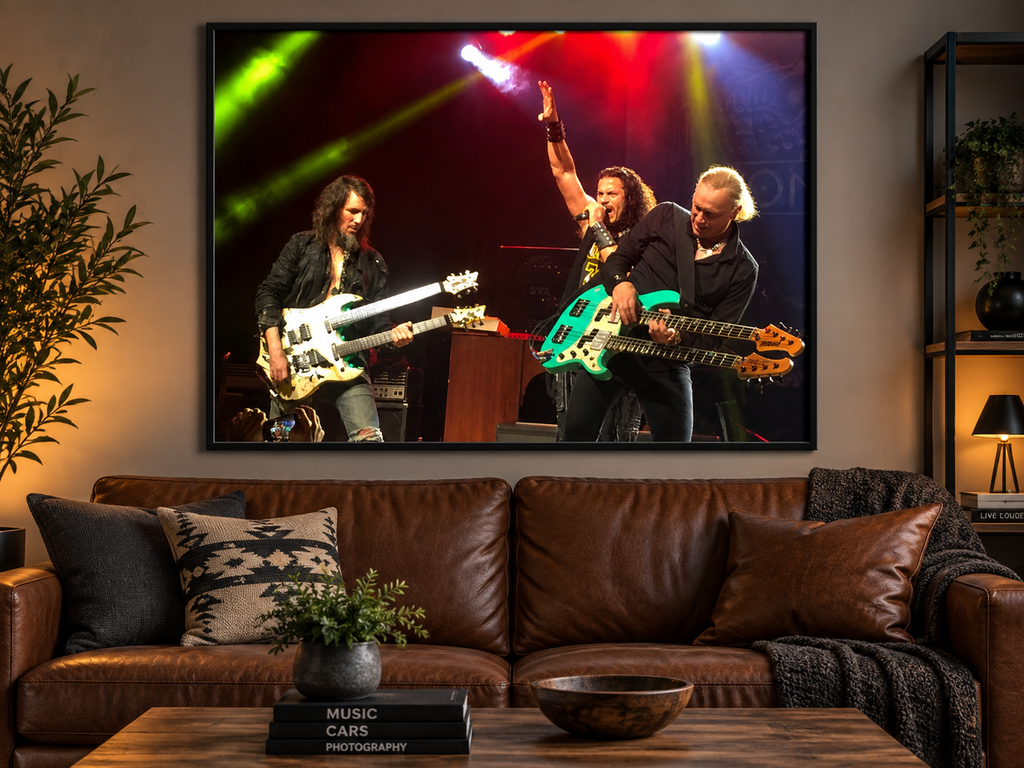 Sons of Apollo Concert Poster — Matte Horizontal Live Music Print