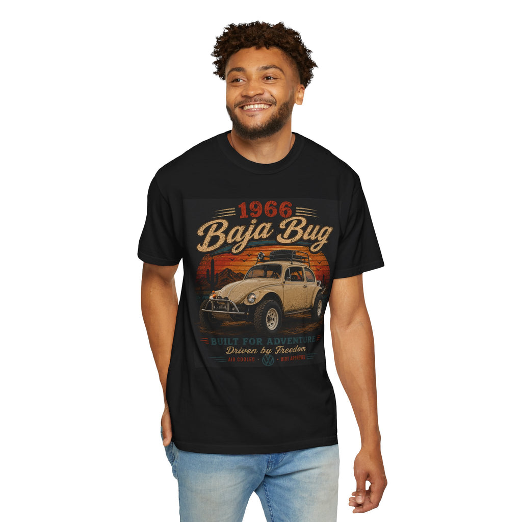 1966 Baja Bug Vintage VW Beetle T-Shirt | Off-Road Classic Car Tee