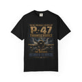 P-47 Thunderbolt Plane T-Shirt | Vintage WWII Aircraft Poster