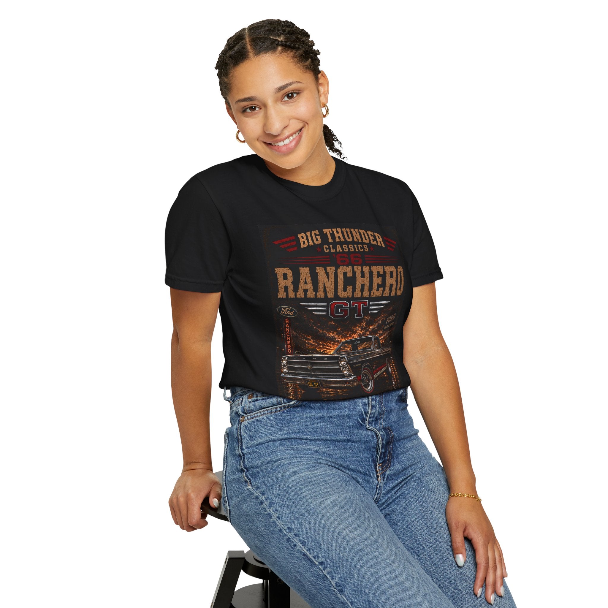 Ranchero Vintage Car Tee | Classic Muscle Car Born to Perform