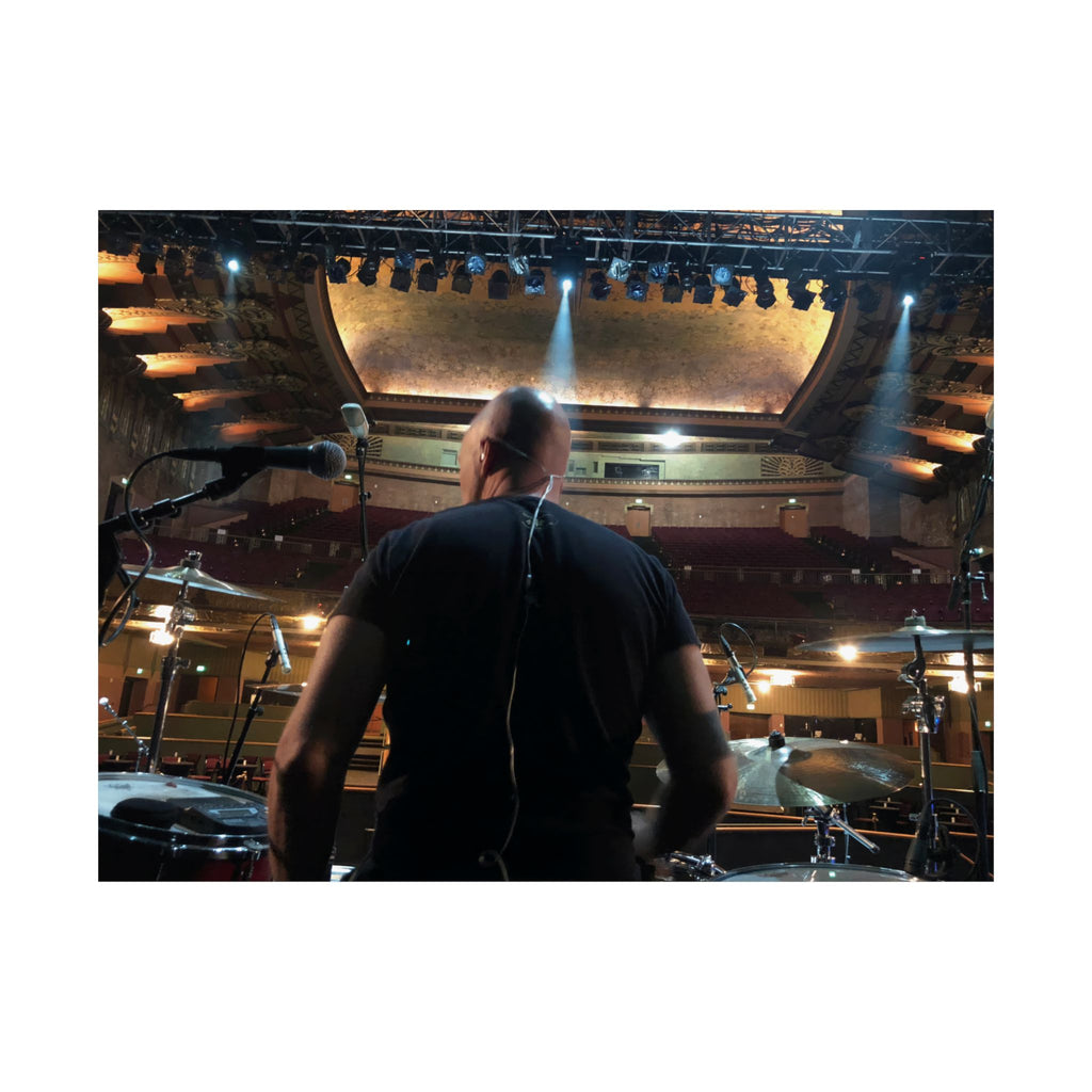 Great White Live Concert Poster — Drummer Backstage Photo Matte Horizontal Print
