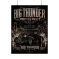 Big Thunder Pro Street Vintage Hot Rod Matte Poster