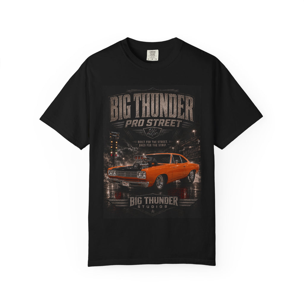 Vintage Pro Street Muscle Car T-Shirt | Big Thunder Studios
