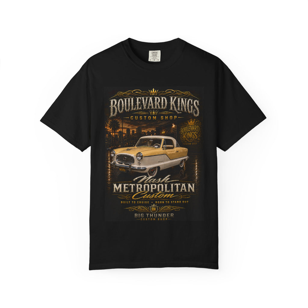 Vintage Car T-Shirt — Boulevard Kings 'Metropolitan' Classic Auto Graphic
