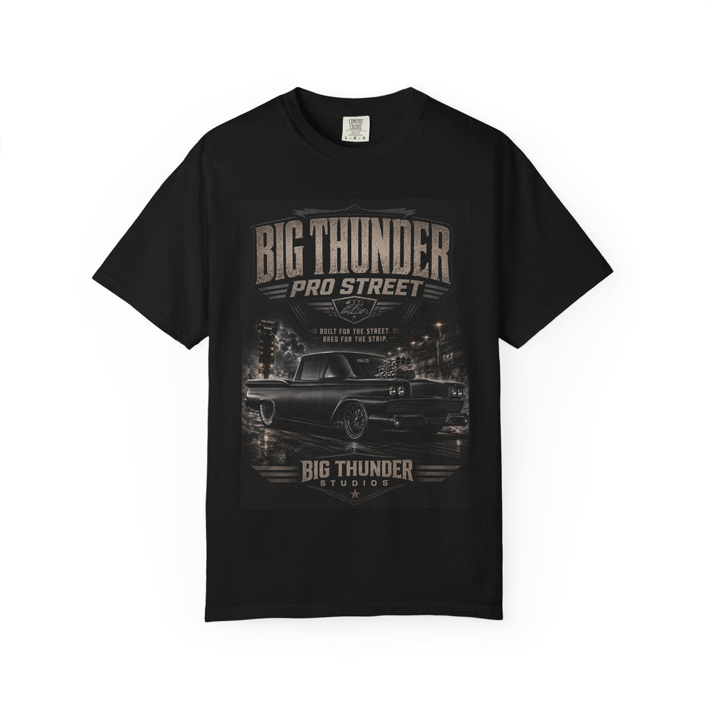 Vintage Pro Street Muscle Car T-Shirt | Big Thunder Studios