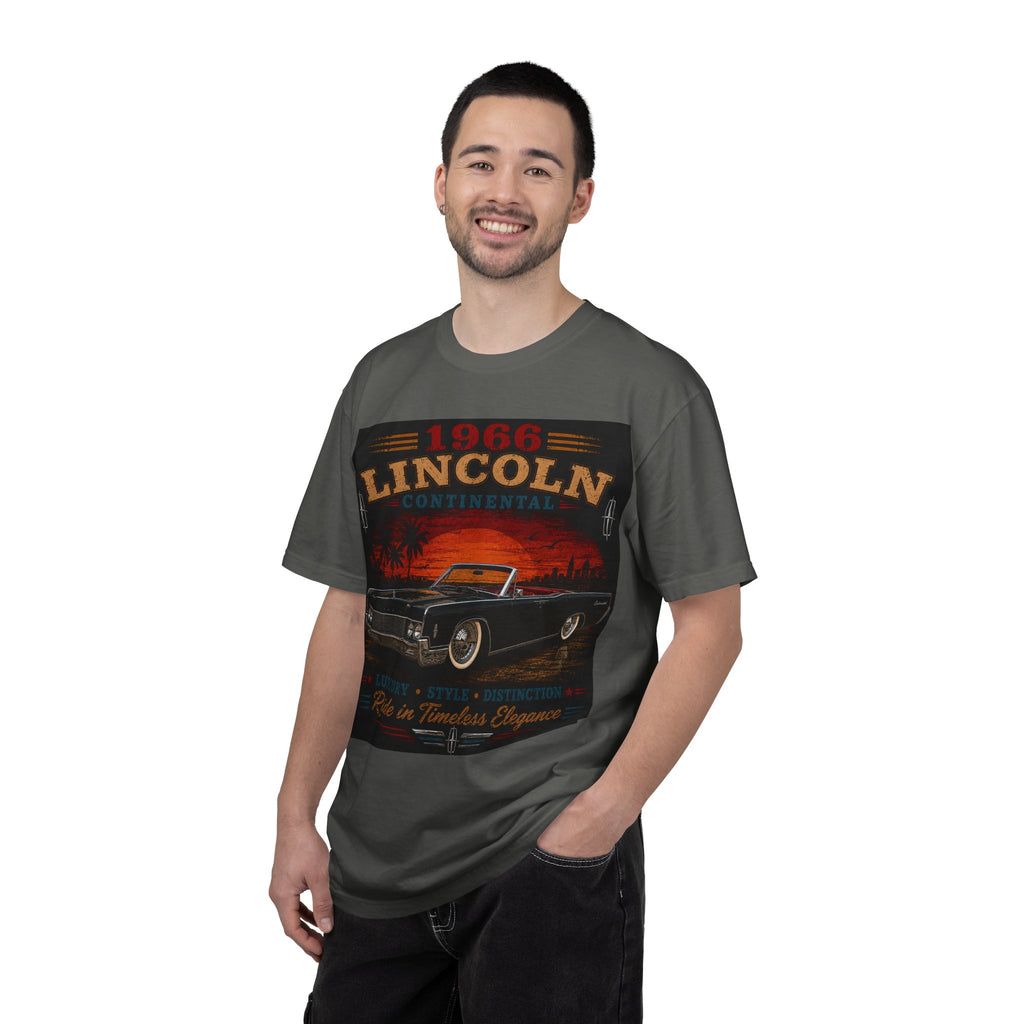 1966 Lincoln Continental Classic Car T-shirt | Vintage Auto Graphic