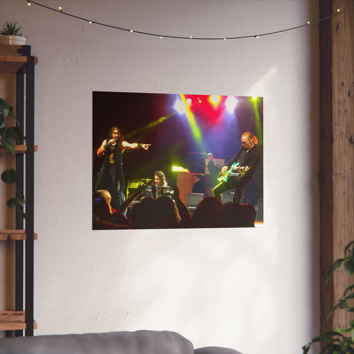 Sons of Apollo Live Rock Concert Poster - Matte Horizontal Band Photo Print