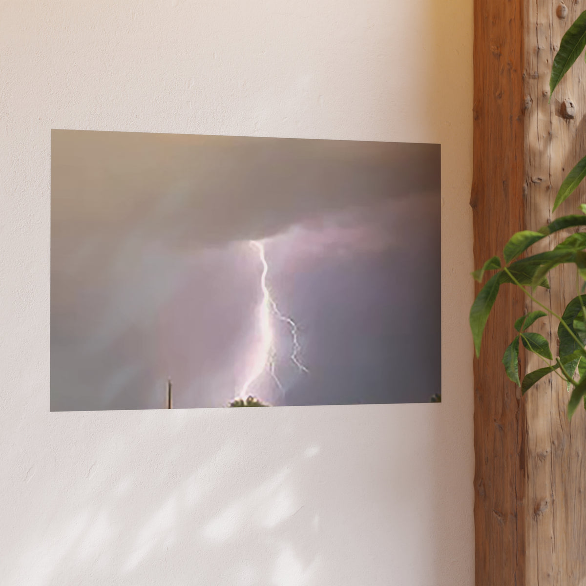 Lightning Strike — Dramatic Storm Wall Art