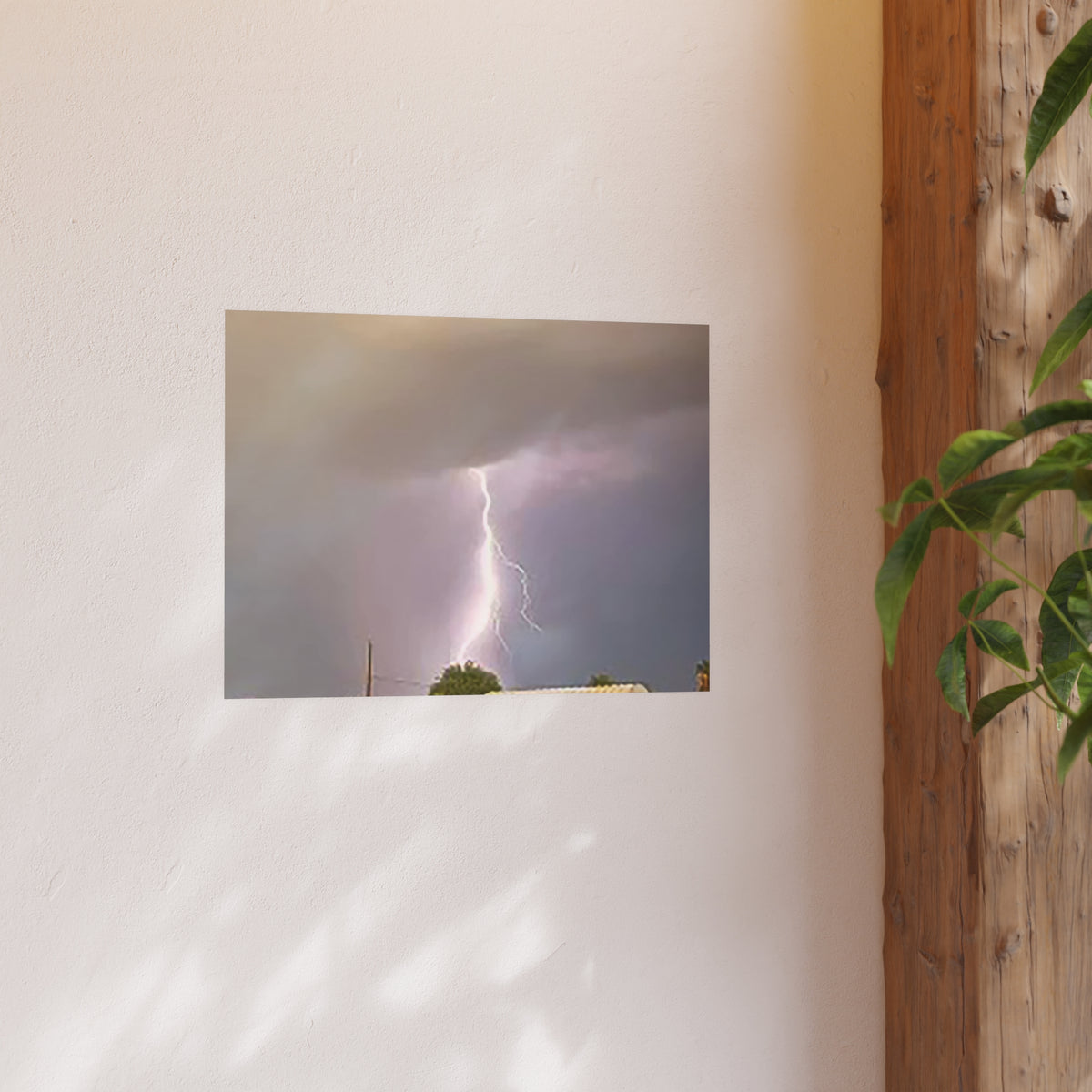 Lightning Strike — Dramatic Storm Wall Art